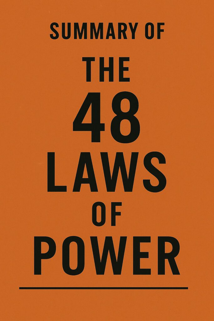Omid57-Summary of The 48 Laws of Power by Robert Greene