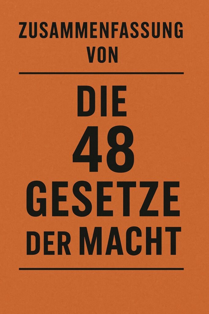 Omid57-Zusammenfassung von Die 48 Gesetze der Macht